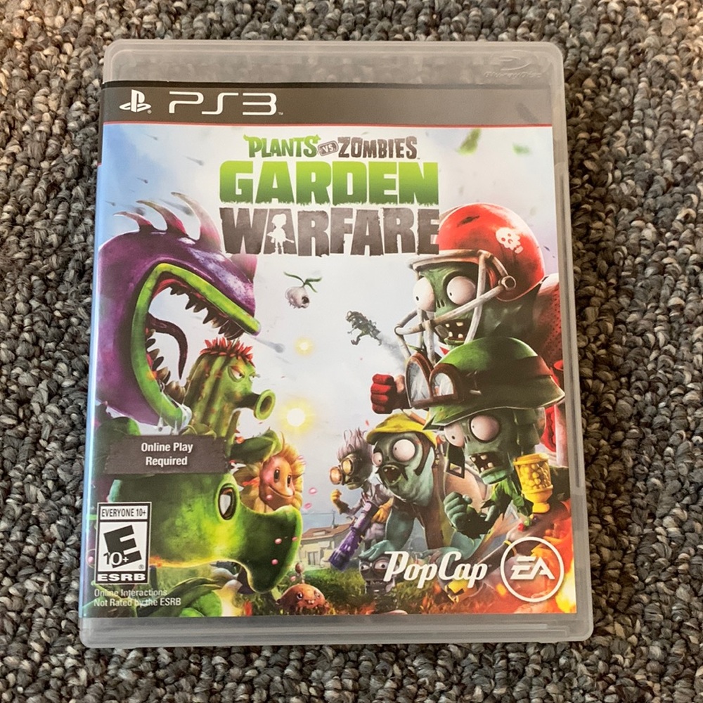 Plants Vs Zombies ps3 game